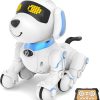Dwi Dowellin Robot Dog for Kids 8-12,Remote Control Smart Robotic Dogs Pet Puppy Robotic Toy,Interactive Touch Walking Talking Toys for Boys Girls Christmas Birthday Gifts