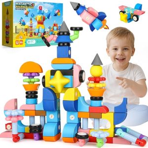 Joyfresh Foam Magnetic Blocks for Toddlers
