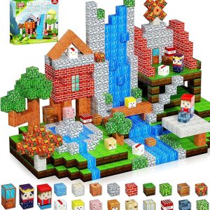 200PCS Magnetic Blocks, Magnetic Building Cube Toys for Kids